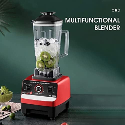 Silver crest 5500W Twin Bowl Unbreakable Blender with Steel Blades