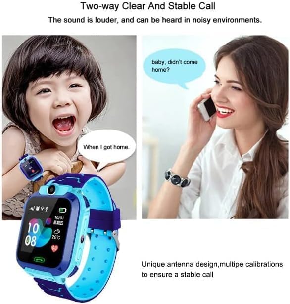 IBOB Q12 Smart Watch Latest Model GPS Compatible with iOS for Kids