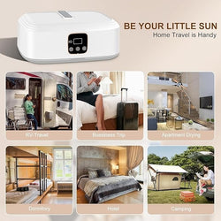 Portable Clothes Dryer, Small Dryer Machine with Remote Dryer & Bag