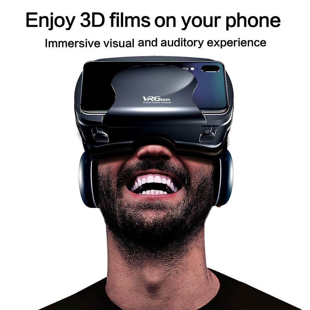 VR Helmet 3D Glasses Virtual Reality Support